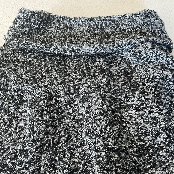 Boucle Knit Cowl Neck Poncho - Picture 3 of 4